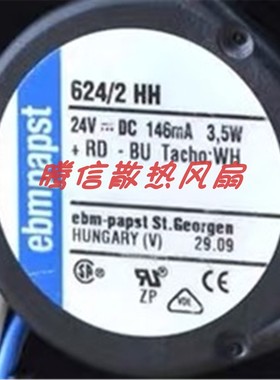 全新ebmpapst风扇 612NLE 614GHS 614NGN 612N/2HH 618N/39M 624N