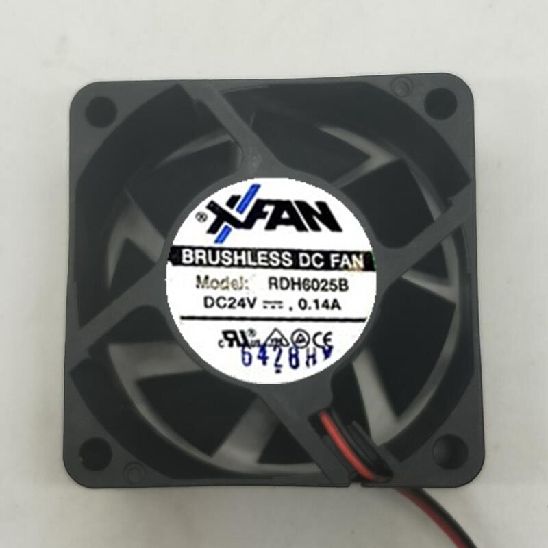 XFAN BRUSHLESS DC FAN RDH6025B 24V 0.14A 通力电梯变频器风扇