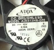 AD0812HB-D70 AD0812HB-C73原装协喜ADDA 80*80*15 12V 0.18A风扇