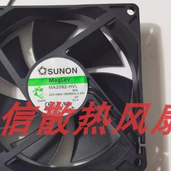 适用于MA2092-HVL.GN 建准SUNON 9225 220~240V散热风扇