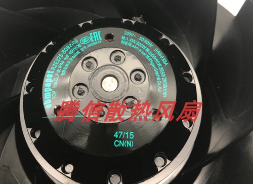 德国ebmpapst R2E225-BD92-09 原装 M2E068-DF变频器散热风机