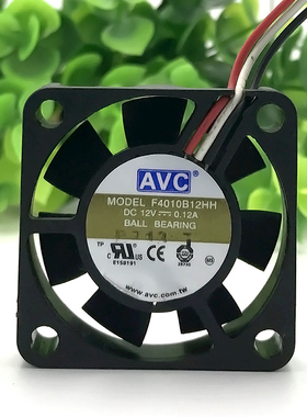 AVC 4010 12V 0.12A F4010B12HH 4厘米 3线测速 南北桥投影机风扇