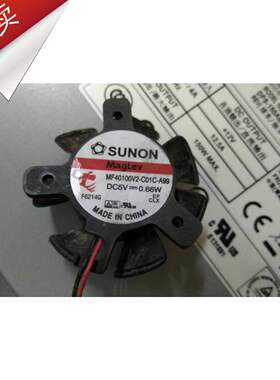 现货MF40100V2-C01C-A99 转叶直径37MM 孔距20-26-26MM静音风扇