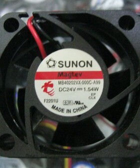 MB40202VX-000C-A99 24V 1.54W原装正品SUNON 40*40*20录像机风扇