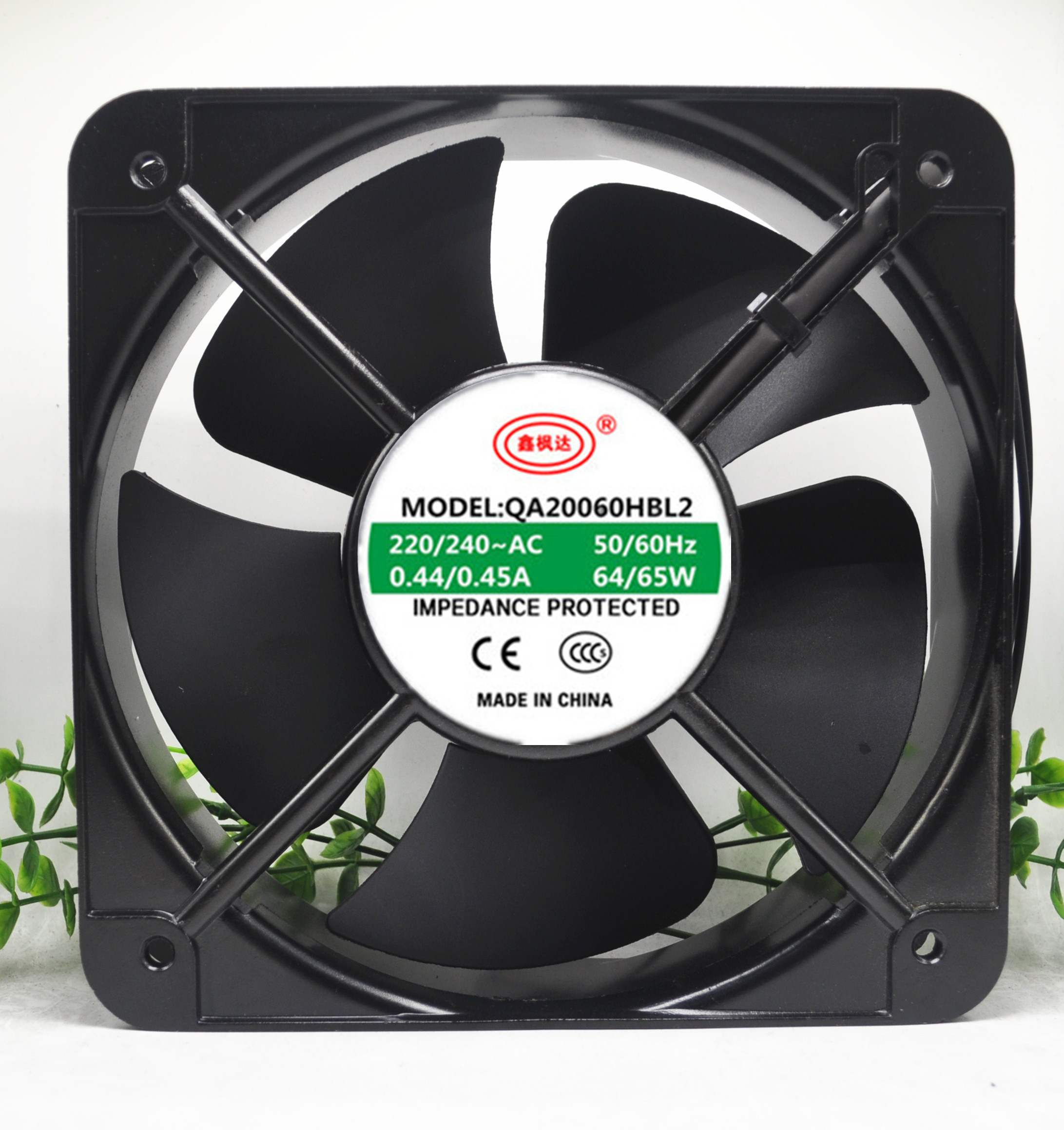 QA20060HBL2 鑫枫达 220V 0.45A 20CM 20060 轴流风机 散热风扇
