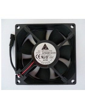 AFB0812VH 12V 0.41A 原装台达DELTA 80*80*25 2线双滚珠散热风扇