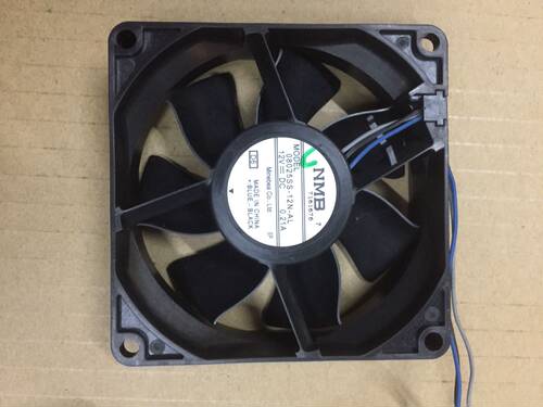 NMB 08025SS-12N-AL12V0.21A 80x80x25mm 投影仪器风扇3针口