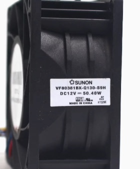 SUNON 8038  4线PWM VF80381BX-Q130-S9H 12V 50.40W 8CM风扇