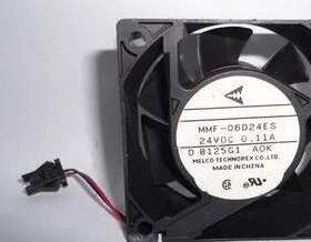 安川变频器风扇MMF-06D24ES-AOK，二线，0.11A  带黑色插头