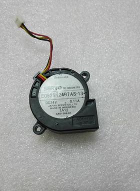 原装 伺服SERVO 5025 24V 0.11A E0525K24B7AS-13 涡轮散热风扇