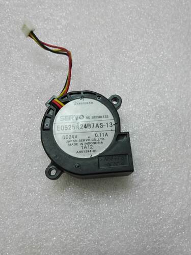 原装 伺服SERVO 5025 24V 0.11A E0525K24B7AS-13 涡轮散热风扇