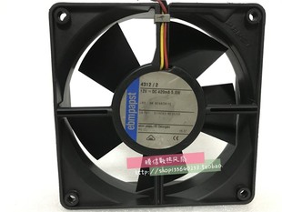 DC12V 420mA 原装 120 4312 5.0W 32MM散热风扇 ebmpapst德国