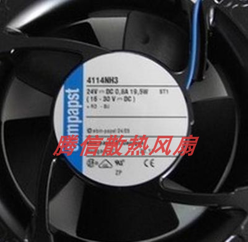 4114NH3 4114NH3R 4114NHH3 24V 19.5W原装德国ebmpapst 设备风机