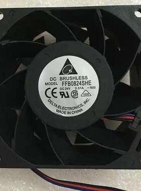 东芝电梯配件 8CM变频器风扇 CV330A变频器风扇 FFB0824SHE DC24V