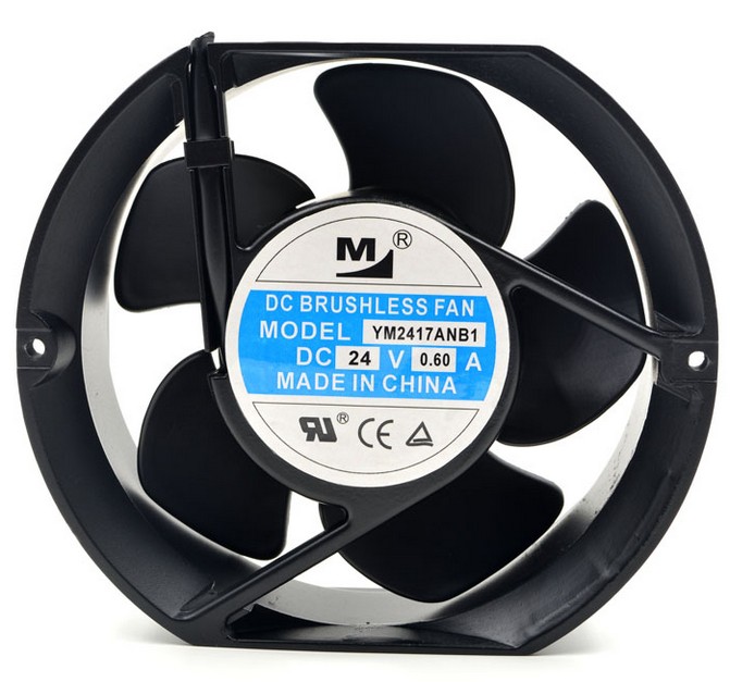 一盟 YM2417ANB1/PMB1 17251 24V 0.60A通信网络设备机柜散热风扇