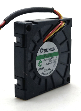 建准3.5cm3507 5V微型超薄涡轮风扇GB0535PDV1-8笔记本静音鼓风机