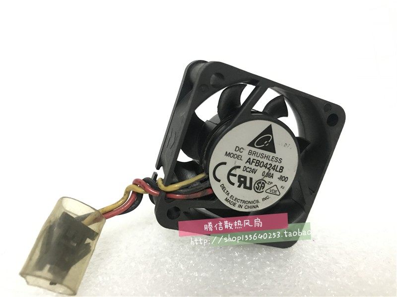 原装正品台达 4015 AFB0424LB/HB 24V 0.08A 变频器散热风扇