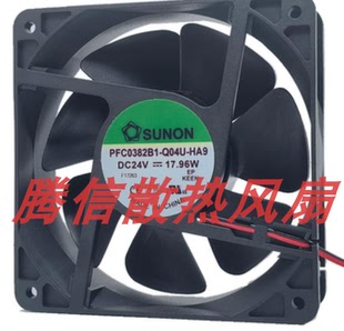 PFC0382B1-Q04U-HA9原装风机12038 24V 17.96变频器散热风扇