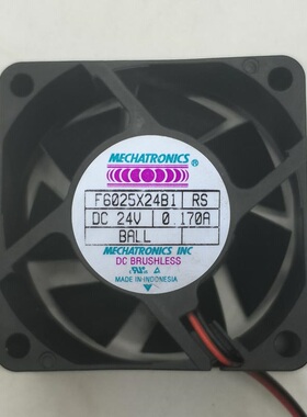 原装南韩 NONOI F6025X24B-RS 6025 24v 0.17A 变频器散热风扇