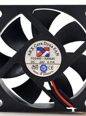三匠ARX 6015 FD2460-A2042C DC 24V 0.11A 6CM 变频器风扇