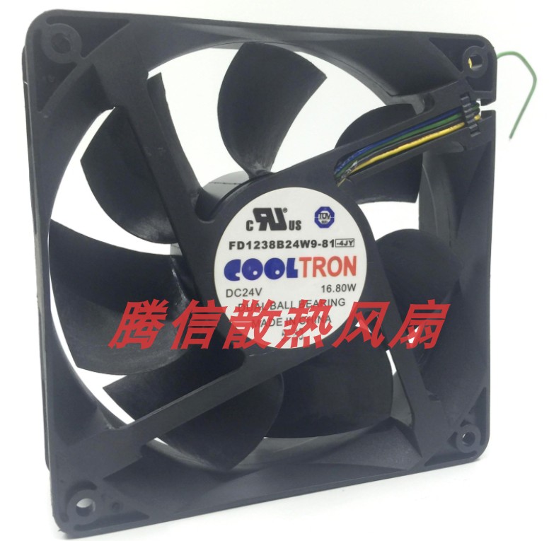 FD1238B24W9-81 24V 16.8W 12038 FD1238B24W7-81-2RC1风扇