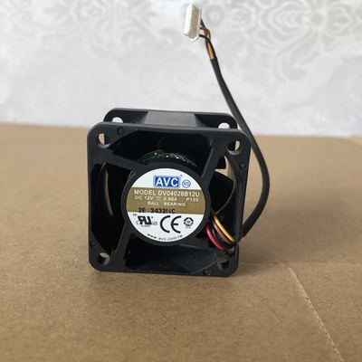 DV04028B12U 原装AVC 4CM 4028 12V 0.66A 四线PWM温控服务器风扇