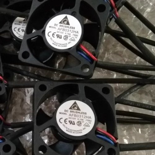 AFB0312HA 原装台达DELTA DC12V 0.15A 30*30*10MM 滚珠散热风扇