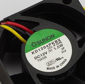建准 KD1204PKBX(2).F.GN 4020 12V 1.5W 4CM/厘米 服务器风扇