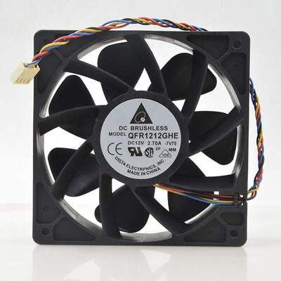 QFR1212GHE 12V 2.7A 12cm 12038 散热风扇