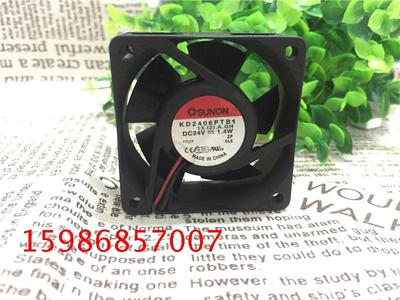 原装建准 SUNON KD2406PTB1 6025 6CM 24V 1.4W 变频器服务器风扇