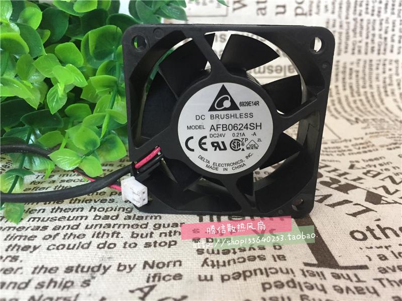 原装台达 AFB0624SH 6025 24V 0.21A 6CM  变频器大风量散热风扇