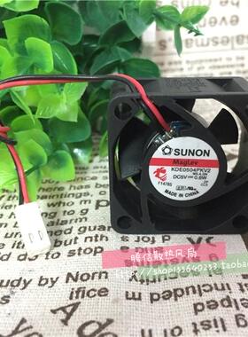 原装建准SUNON KDE0504PKV2 5V 0.6W 4020 4CM 超静音散热风扇