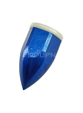 蓝色铝合金导流螺母 适用5mm轴径 遥控船快艇模型配件 海模升级件