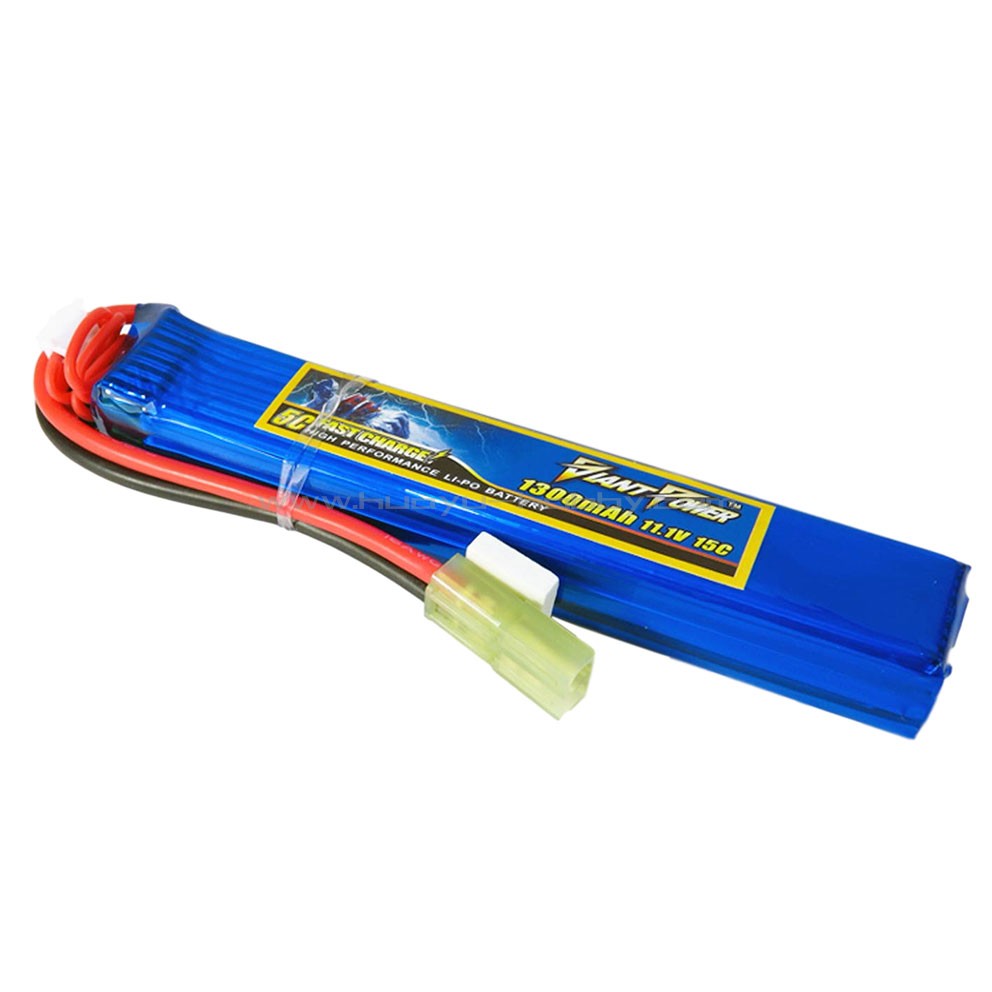 11.1V 1300mAh 锂电池25C小田宫母头长条形电池 遥控模型玩具动力