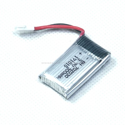 3.7V1S 300mAh 25C锂电池 华科尔空对空插头UDI优迪U830 U816动力