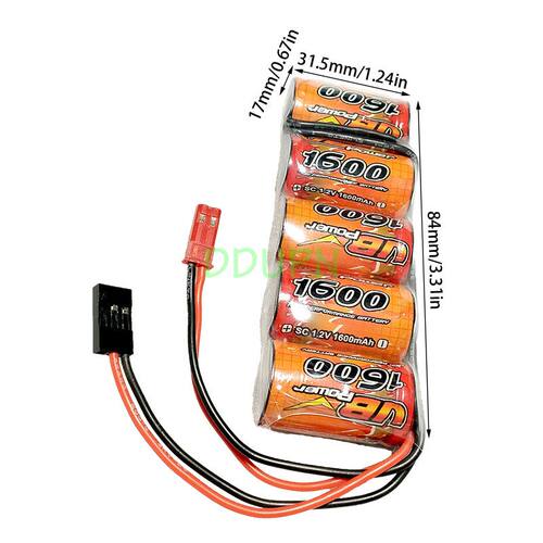 遥控模型接收机电池6V1600mAh