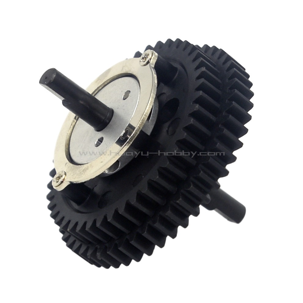 HSP高速配件62007 二段齿轮轴组 12T & 47T无限 遥控模型车1/8