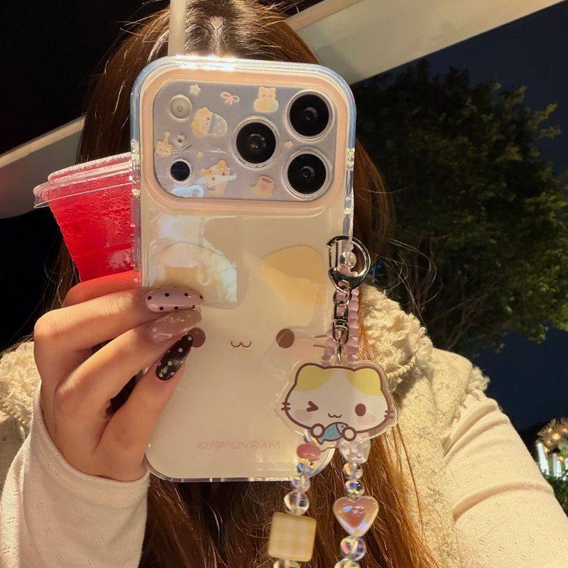 半糖壳野ins棉花糖猫咪表情链条适用iPhone17promax手机壳苹果16pro双层15防摔14pro新款13防摔17保护套,3C数码配件,手机保护套/壳,淘宝优惠券,粉丝福利购,淘宝优惠卷