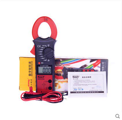滨江手持式BM528D数字钳形万用表 自动关机 20A- 600A电阻 电流表