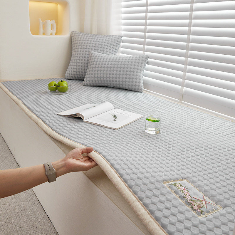 冰丝飘窗垫窗台垫子2026新款轻奢高级感卧室阳台专用铺垫可睡觉