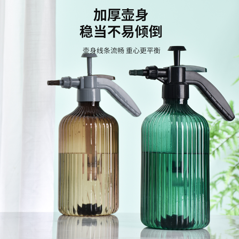 家用气压式浇花喷壶喷雾瓶多肉植物浇水壶消毒小型浇花壶喷雾器