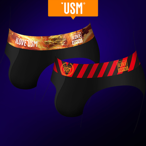 USM新品奢稀超柔男士内裤男三角裤前凸后翘性感内裤 个性时尚高端