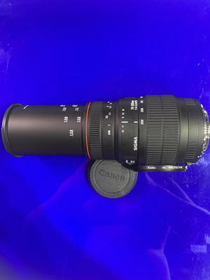 佳能EF 适马70-300mm/4-5.6长焦自动镜头四代红圈APO完美兼容微距