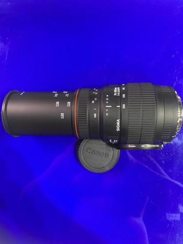 佳能EF 适马70-300mm/4-5.6长焦自动镜头四代红圈APO完美兼容微距