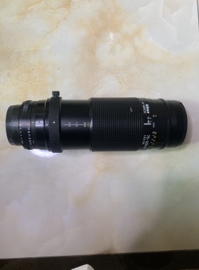 尼康F 75-300mm/4.5-5.6长焦自动镜头 带微距脚架环 全幅拍鸟荷花