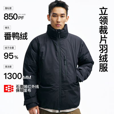 PINSKTBS户外三防95番鸭绒羽绒服