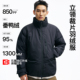 PINSKTBS「95绒」冬季 户外三防95番鸭绒立领裁片防寒保暖羽绒服男