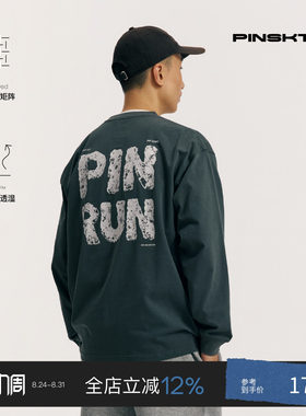 PINSKTBSPINRUN印花长袖