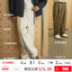 PINSKTBS「阔腿裤 男 长裤 」春季 复古休闲宽松三防单褶阔腿工装