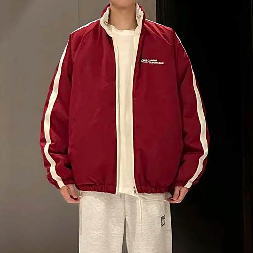 情侣立领新款冬季加厚棉服外套